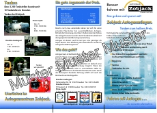 A4 Faltblatt Autogas